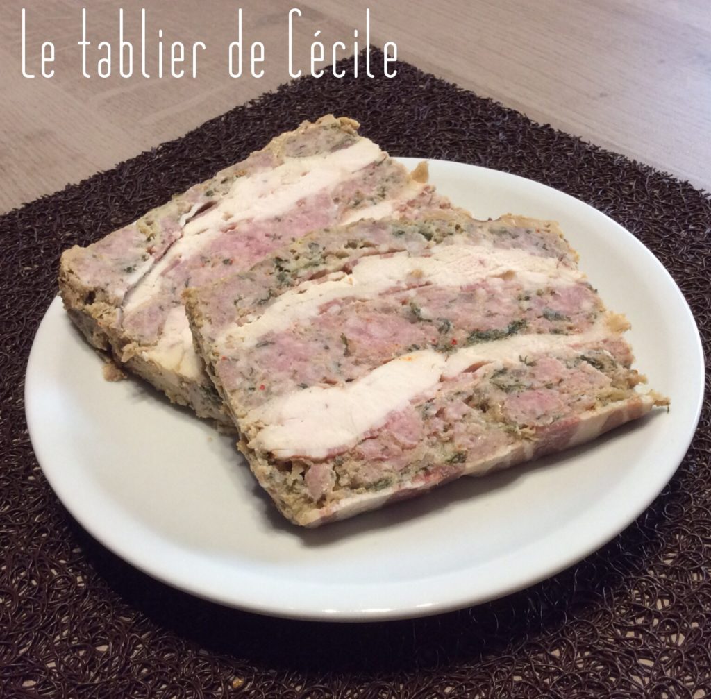 Terrine de volaille Le tablier de Cécile